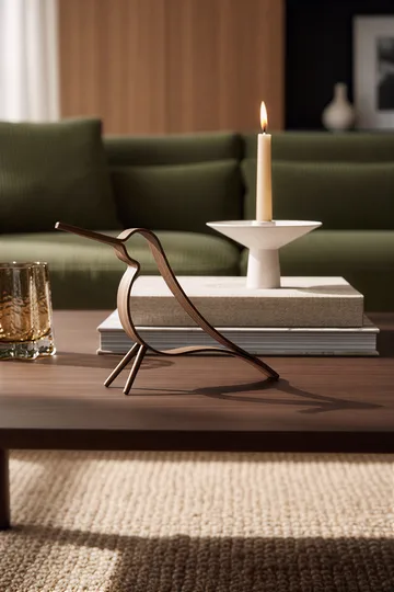 Woody Bird medium - Mörkbetsad ek - Cooee Design