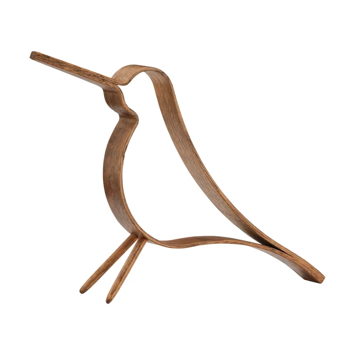Woody Bird stor - Mörkbetsad ek - Cooee Design