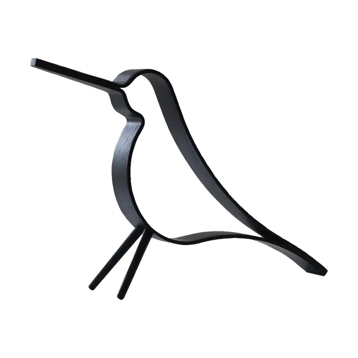 Woody Bird stor - Svartbetsad ek - Cooee Design