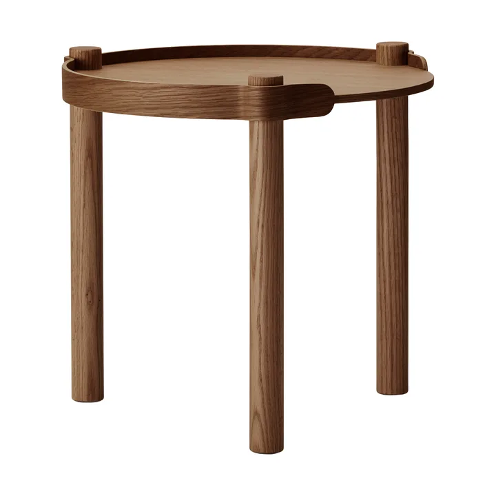 Woody bord Ø45 cm - Mörkbetsad ek - Cooee Design