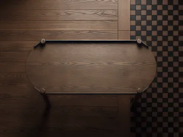 Woody bord 50x105 cm - Mörkbetsad ek - Cooee Design