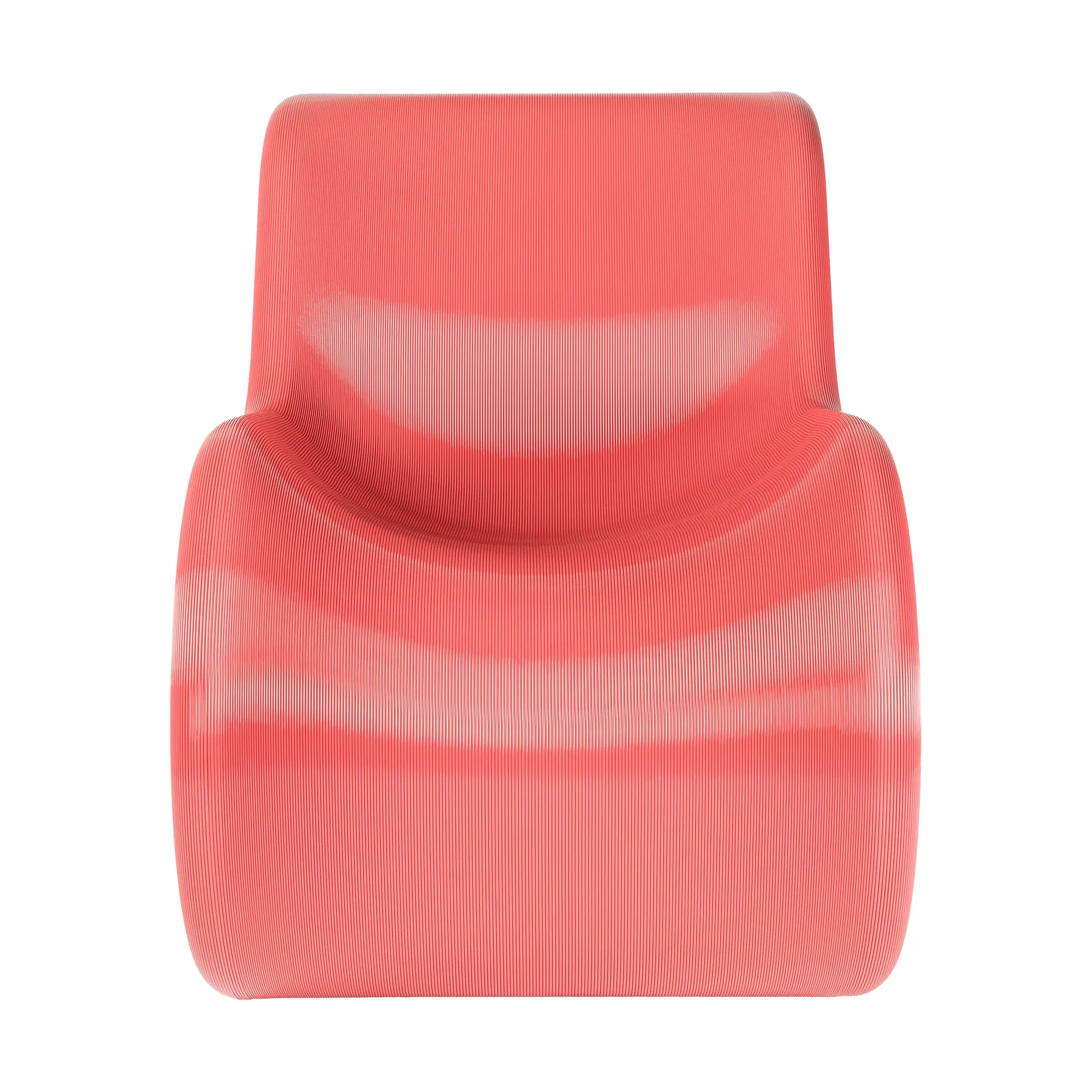 Éclair chair loungestol, Bubblegum Crème Atelier