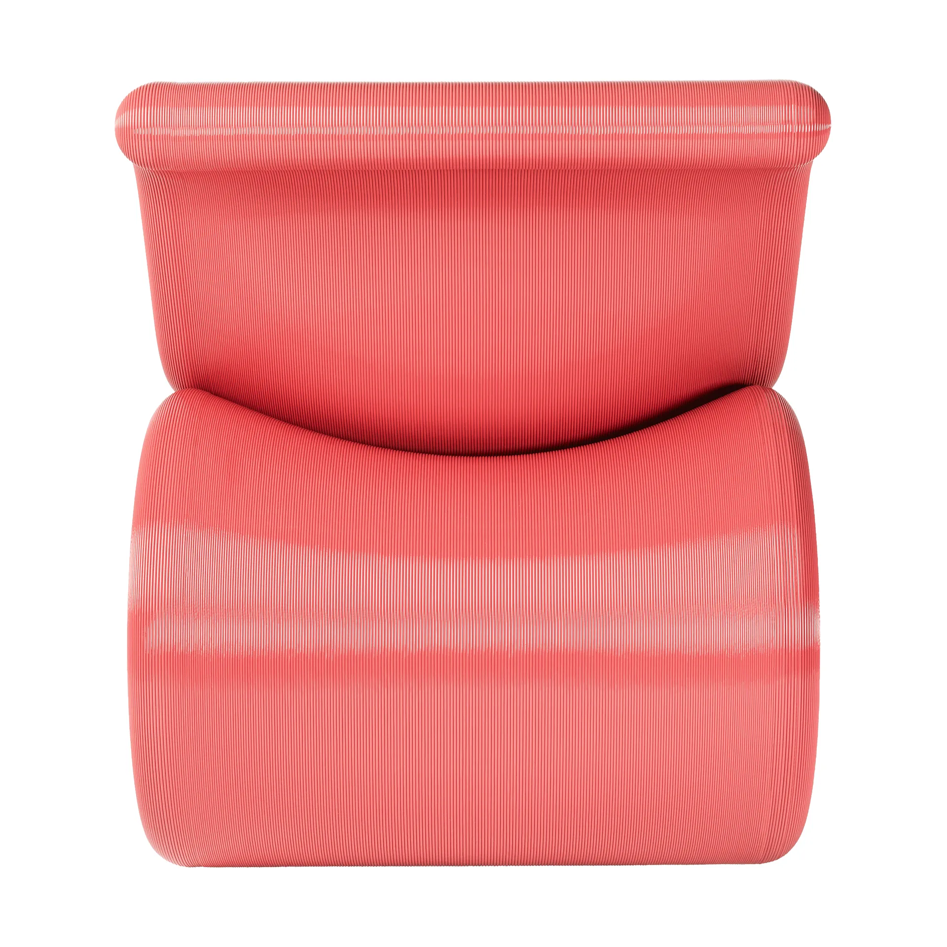 Éclair chair loungestol, Bubblegum Crème Atelier