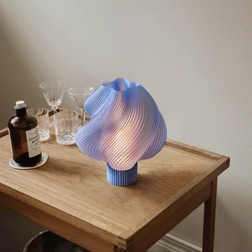 Soft Serve bordslampa - Blueberry sorbet, Regular, 26 cm - Crème Atelier