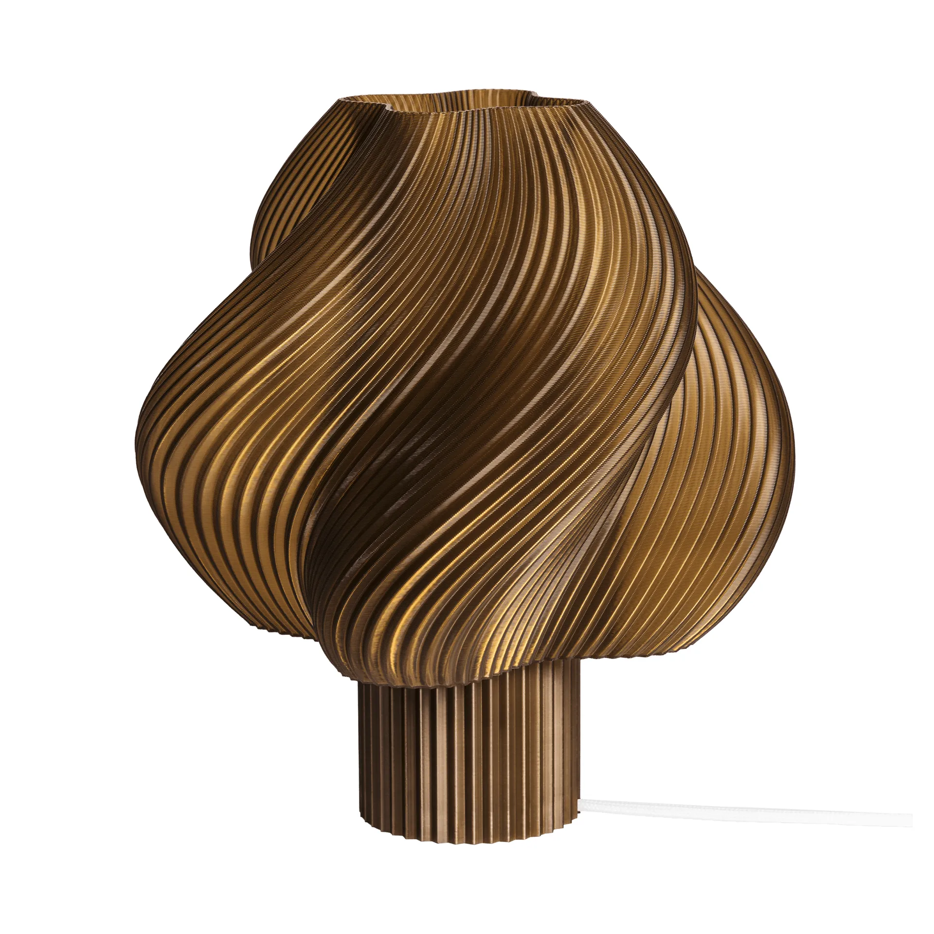 Soft Serve bordslampa, Caramel, Grande, 34 cm Crème Atelier