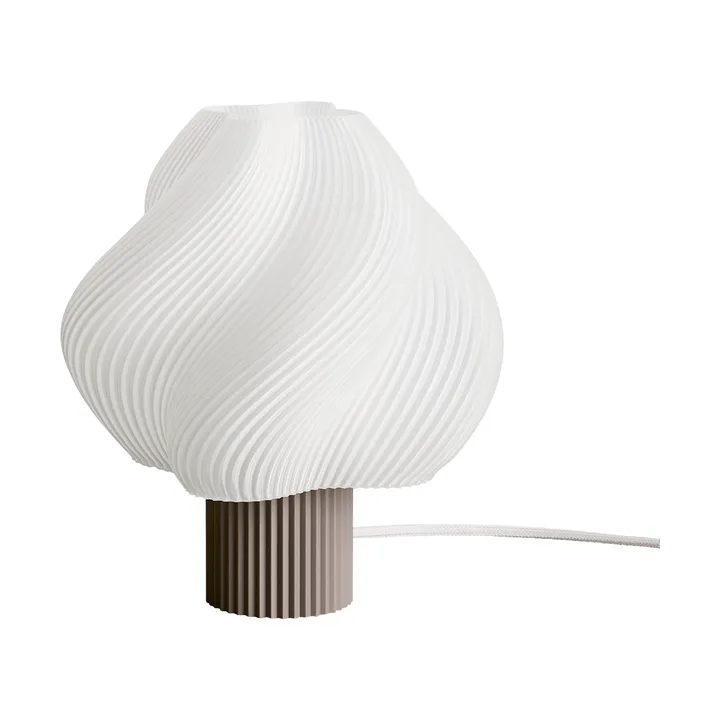Soft Serve bordslampa - Mocha, Regular, 26 cm - Crème Atelier