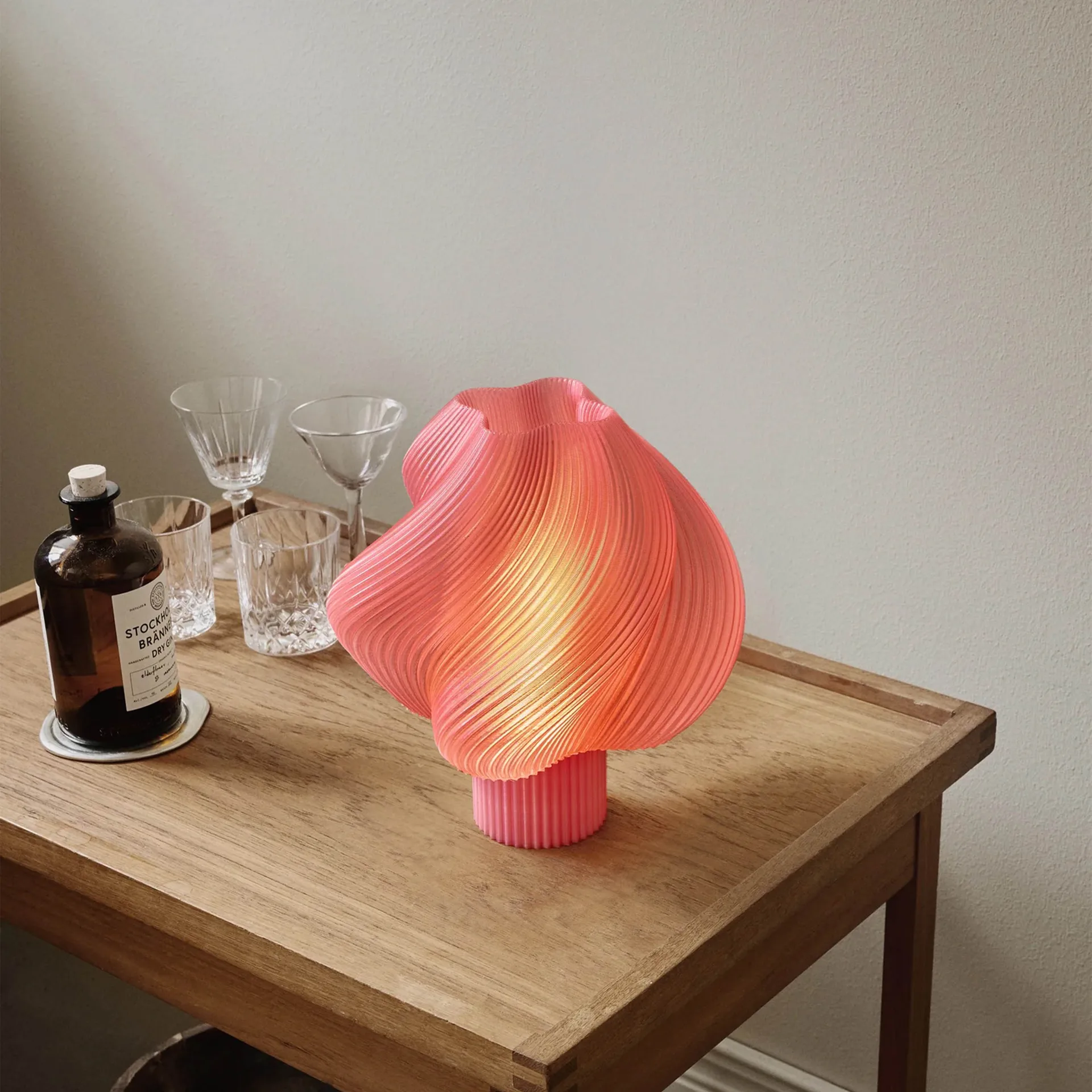 Soft Serve bordslampa, Peach sorbet, Regular, 26 cm Crème Atelier