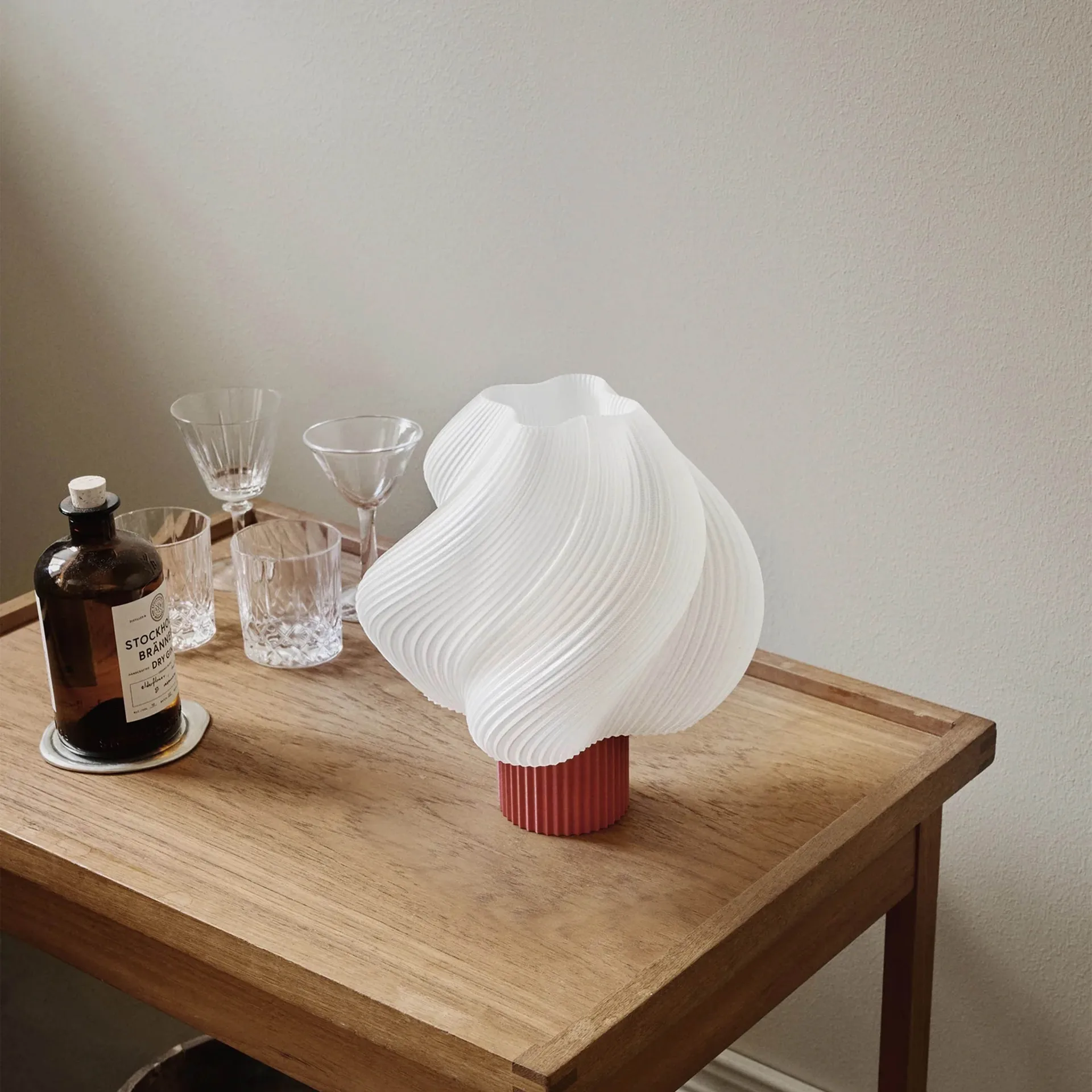 Soft Serve bordslampa, Rhubarb, Regular, 26 cm Crème Atelier