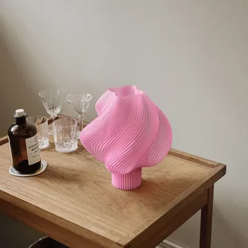 Soft Serve bordslampa - Rose sorbet, Regular, 26 cm - Crème Atelier