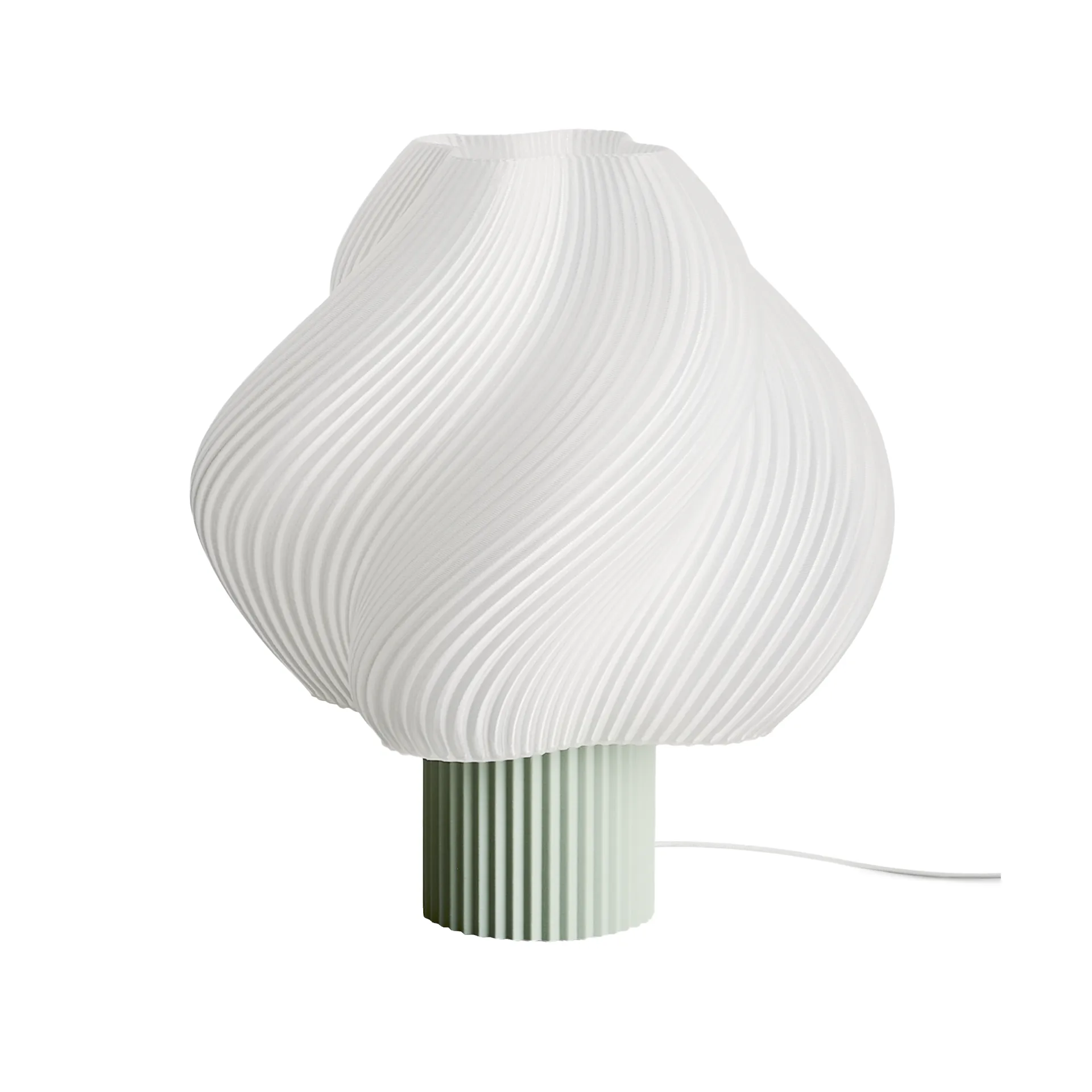 Soft Serve golvlampa, Matcha, Mega, 63 cm Crème Atelier