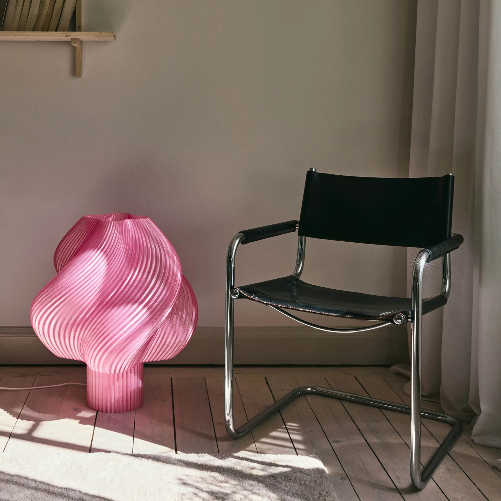Soft Serve golvlampa, Rose Sorbet, Mega, 63 cm Crème Atelier