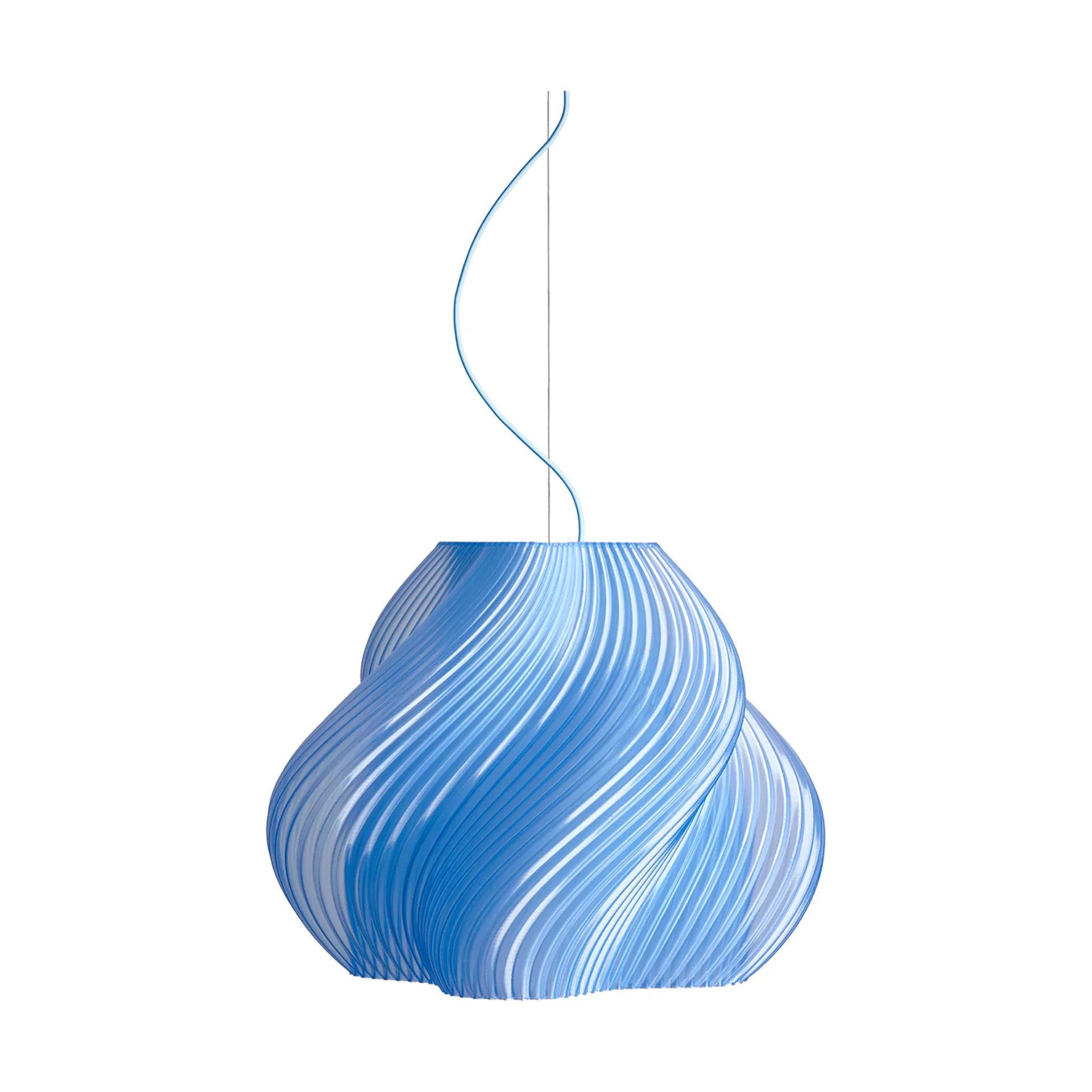 Soft Serve pendel, Blueberry sorbet-brass, Mega, 60 cm Crème Atelier