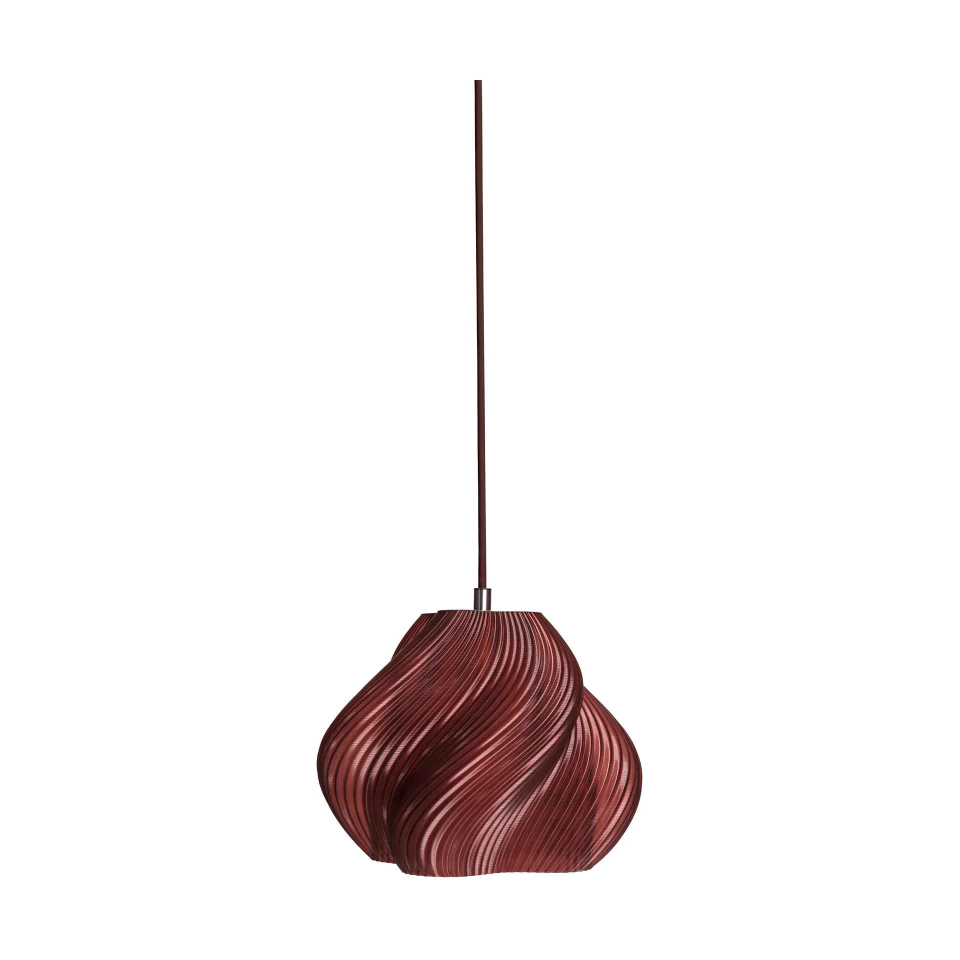 Soft Serve pendel, Cherry-chrome, 01, 20 cm Crème Atelier