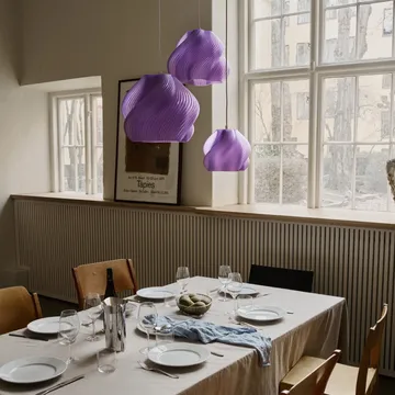 Soft Serve pendel - Lavender sorbet-chrome, 03, 30 cm - Crème Atelier