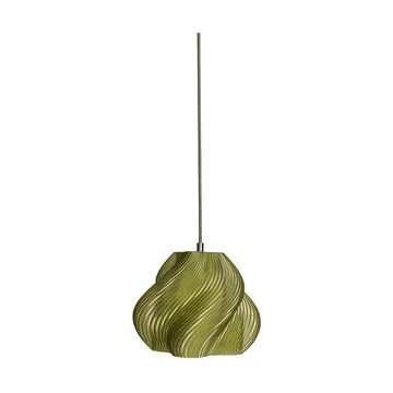Soft Serve pendel - Olive-chrome, 01, 20 cm - Crème Atelier