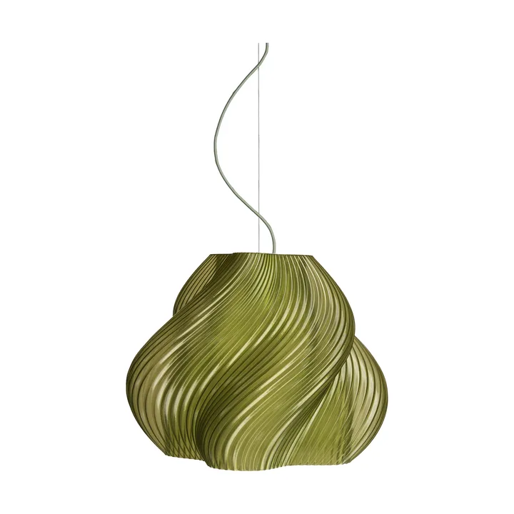 Soft Serve pendel - Olive-chrome, Mega, 60 cm - Crème Atelier