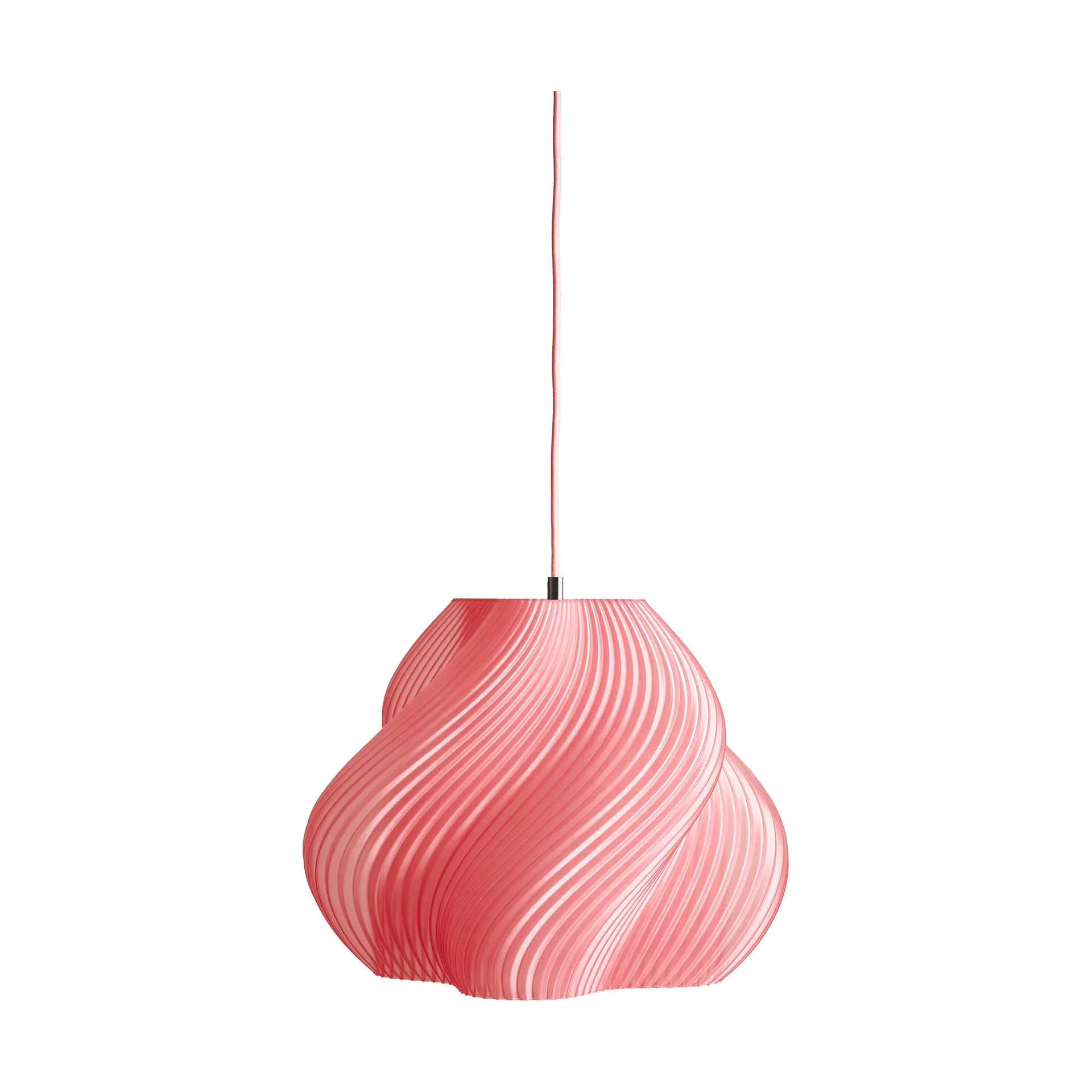 Soft Serve pendel, Peach sorbet-brass, 03, 30 cm Crème Atelier