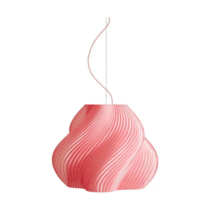 Soft Serve pendel - Peach sorbet-chrome, Mega, 60 cm - Crème Atelier