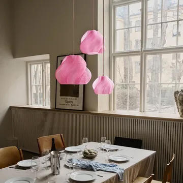 Soft Serve pendel - Rose sorbet-brass, 03, 30 cm - Crème Atelier