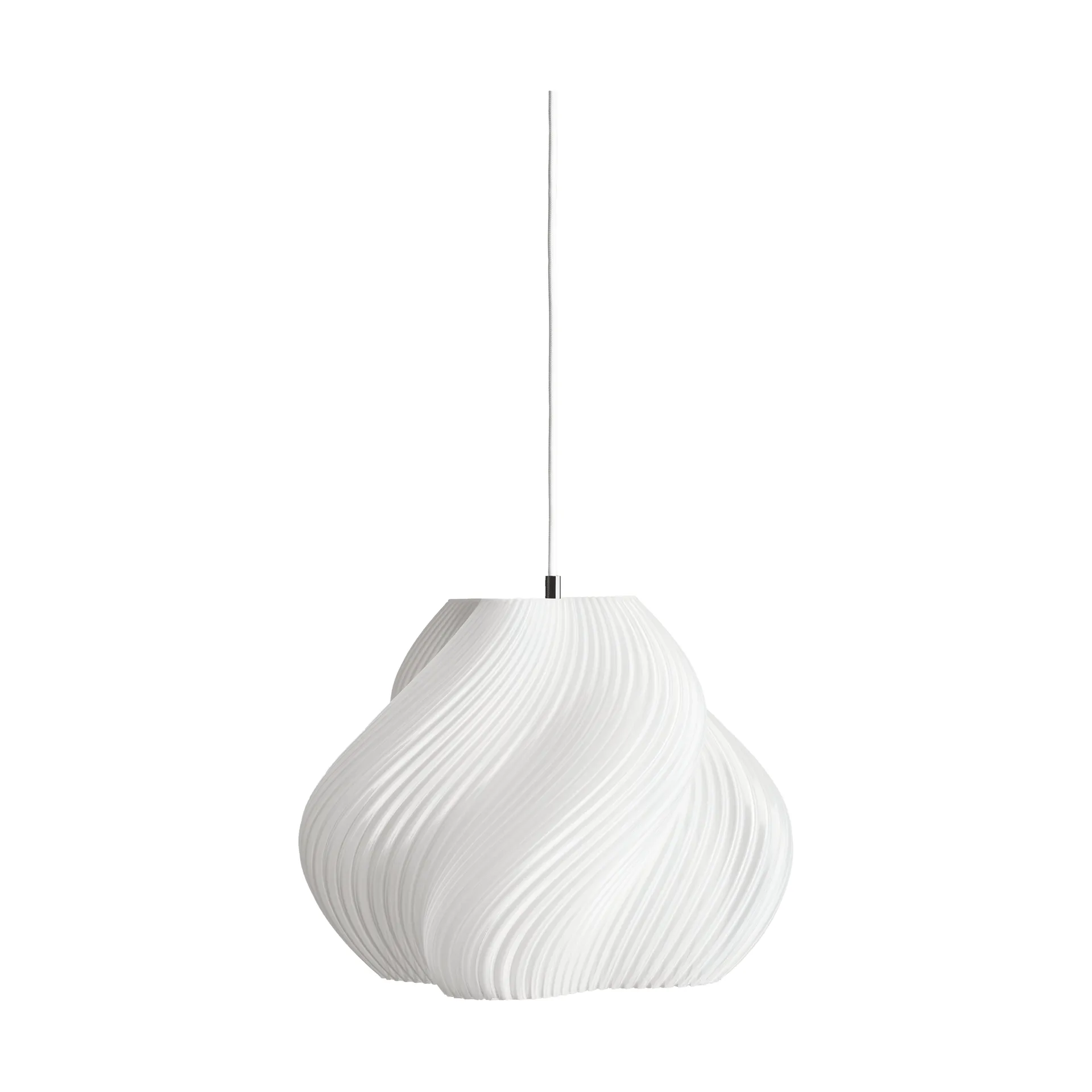 Soft Serve pendel, White-brass, 03, 30 cm Crème Atelier