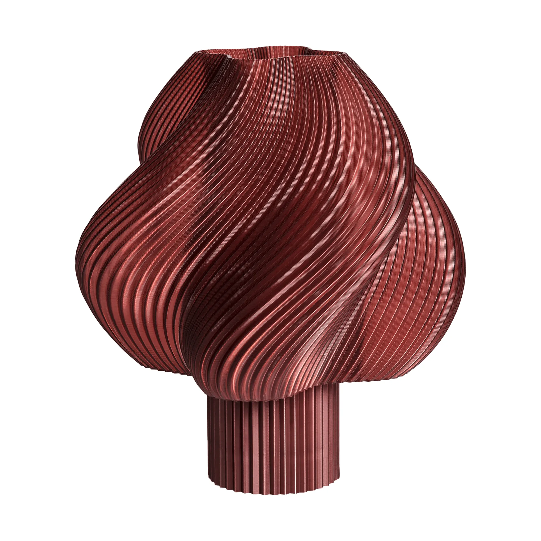 Soft Serve portabel bordslampa, Cherry, 23 cm Crème Atelier