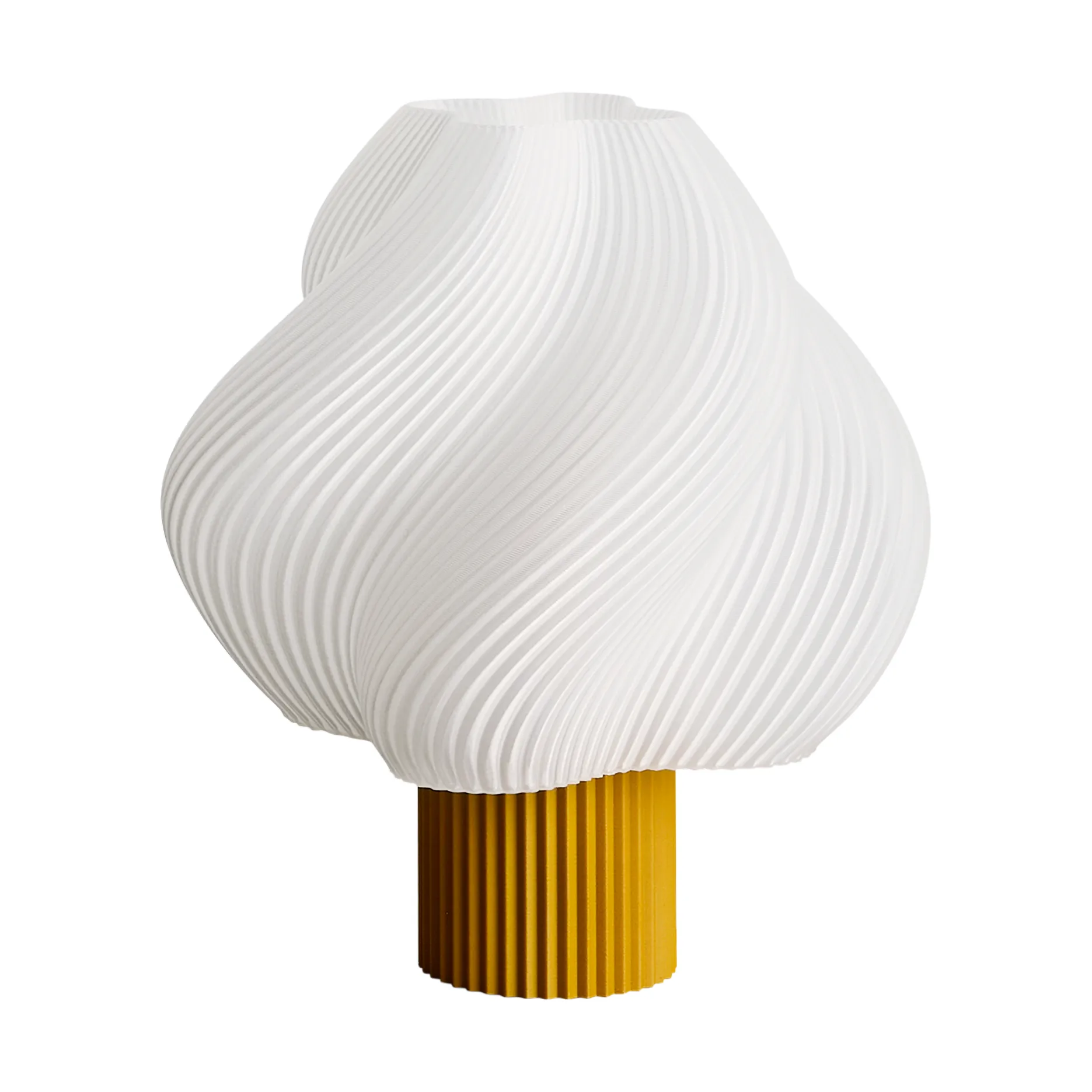 Soft Serve portabel bordslampa, Cloudberry, 23 cm Crème Atelier