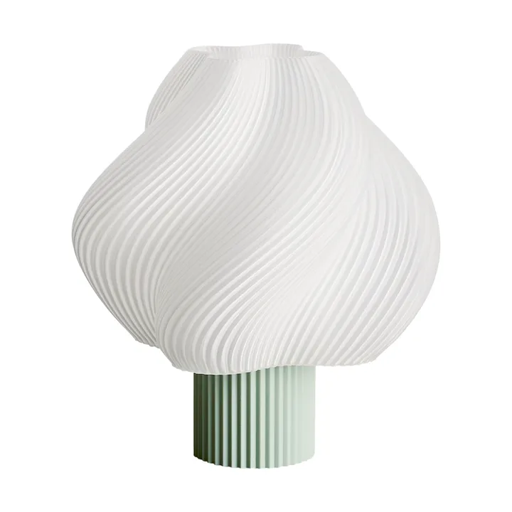 Soft Serve portabel bordslampa - Matcha, 23 cm - Crème Atelier