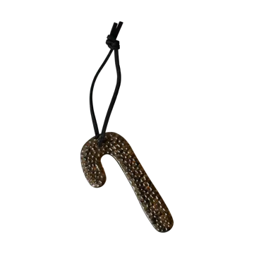 Airy hanging candy cane dekorationshänge - Brown - DBKD