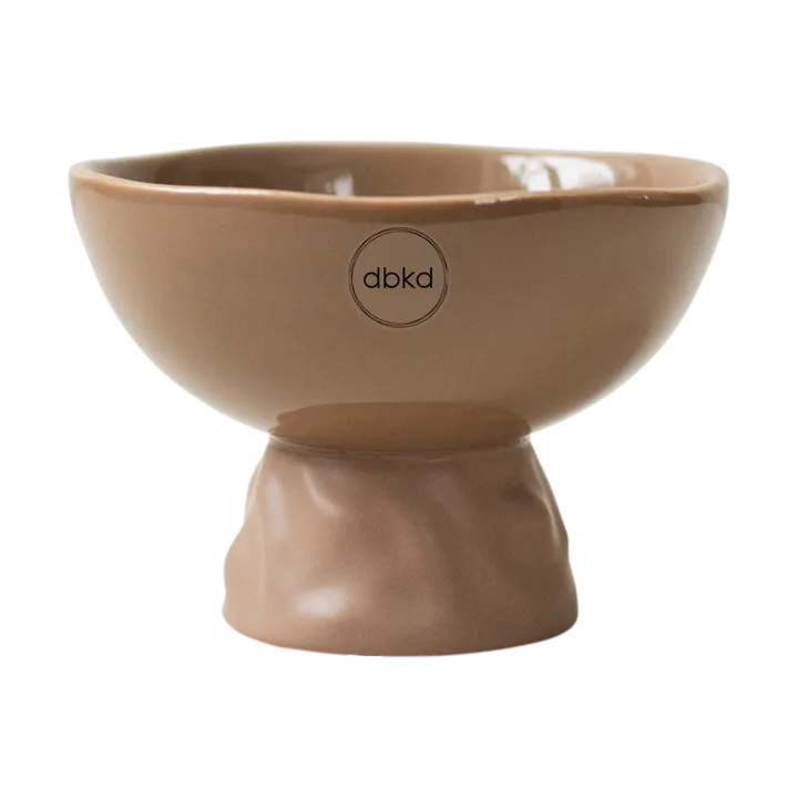 Base Irregular kruka S Ø12 cm - Nougat - DBKD