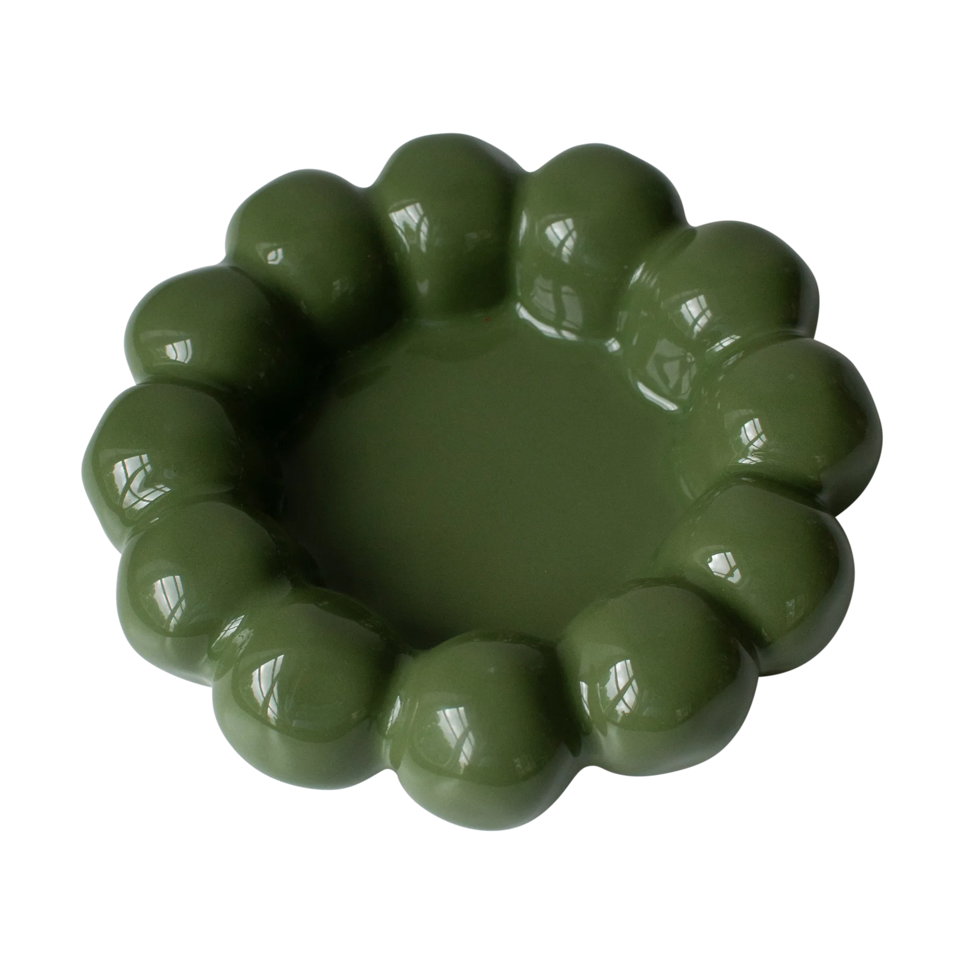 Bright ljusfat Ø17 cm, Shiny green DBKD
