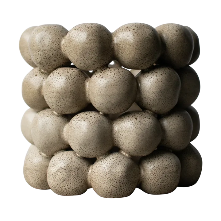 Bright ljuslykta Ø17 cm - Beige - DBKD