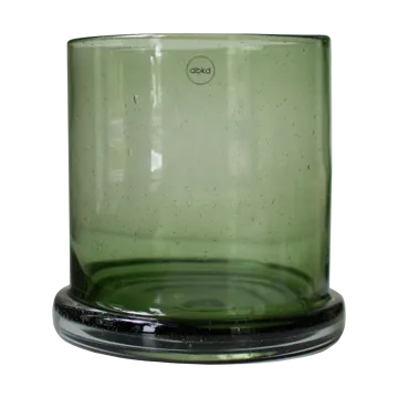 Bubble ljuslykta Ø20 cm - Green - DBKD
