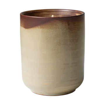 Burn doftljus 60 h - Creme-brown - DBKD