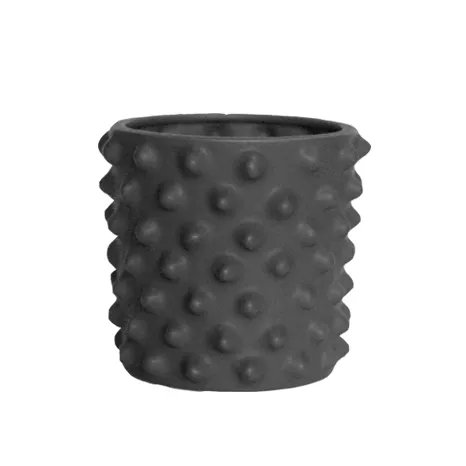 Cloudy kruka mörkgrå, Mini Ø14 cm DBKD