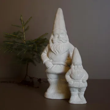 Concrete Santa juldekoration - concrete, large - DBKD
