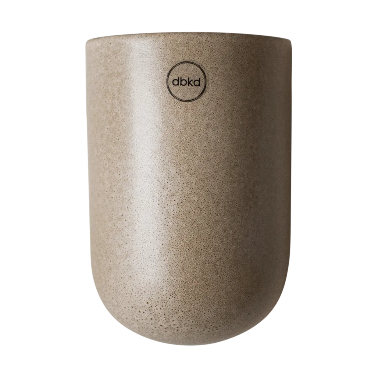 Cut vägghängd kruka beige, Medium 15 cm DBKD