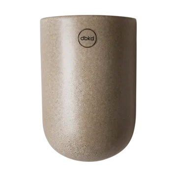 Cut vägghängd kruka beige - Medium 15 cm - DBKD