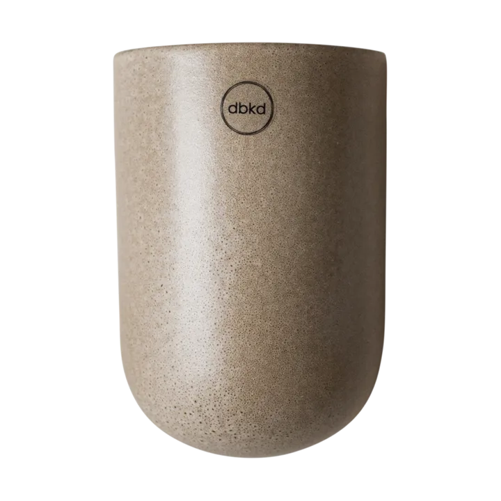 Cut vägghängd kruka beige - Medium 15 cm - DBKD