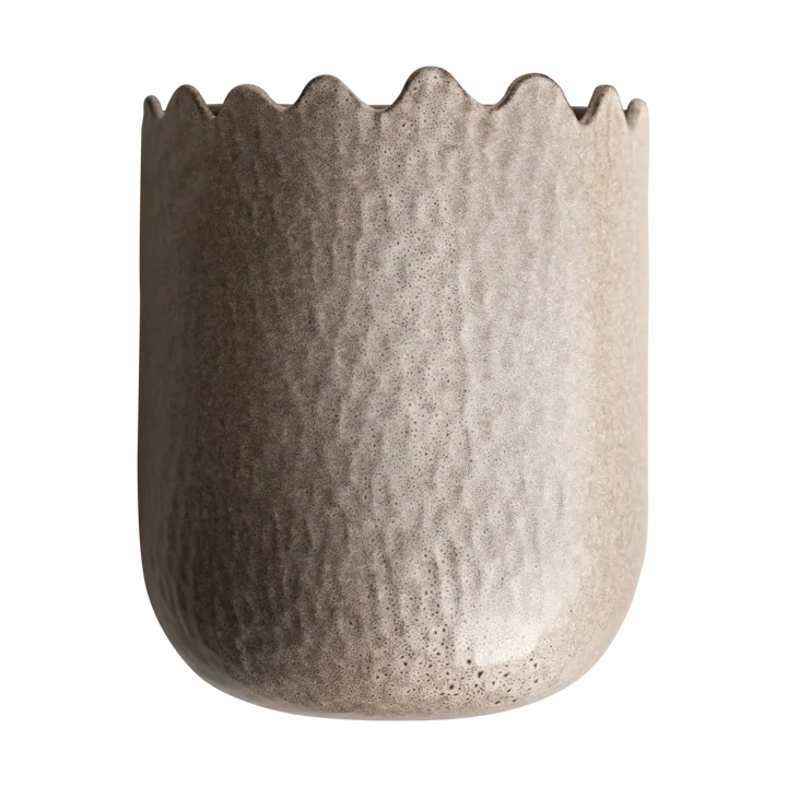 Flowery väggkruka 24 cm - Beige - DBKD