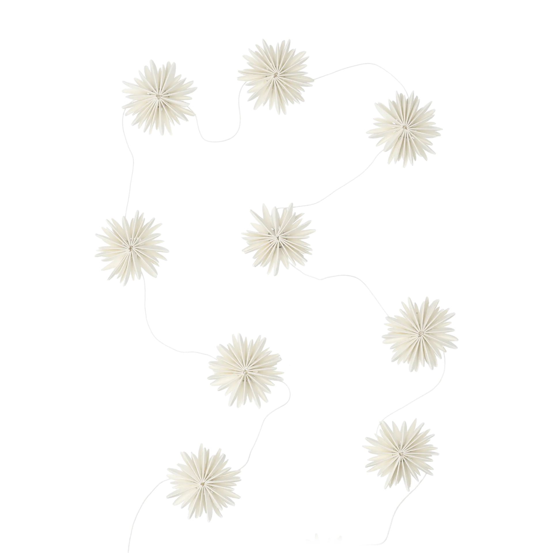 Garland girlang flinga, White DBKD