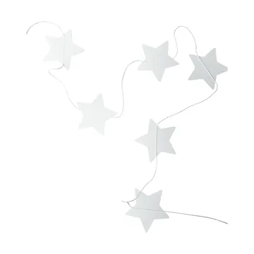 Garland girlang stjärna - White - DBKD