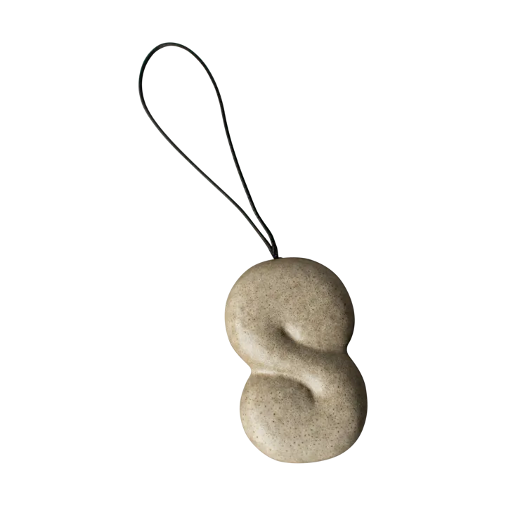 Hanging bun dekorationshänge - Beige - DBKD