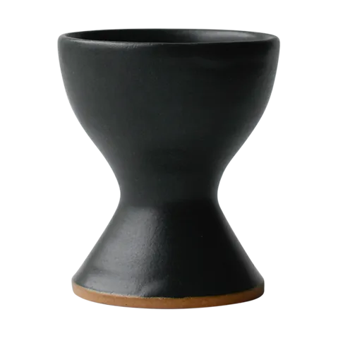 Made äggkopp 4-pack - Black - DBKD