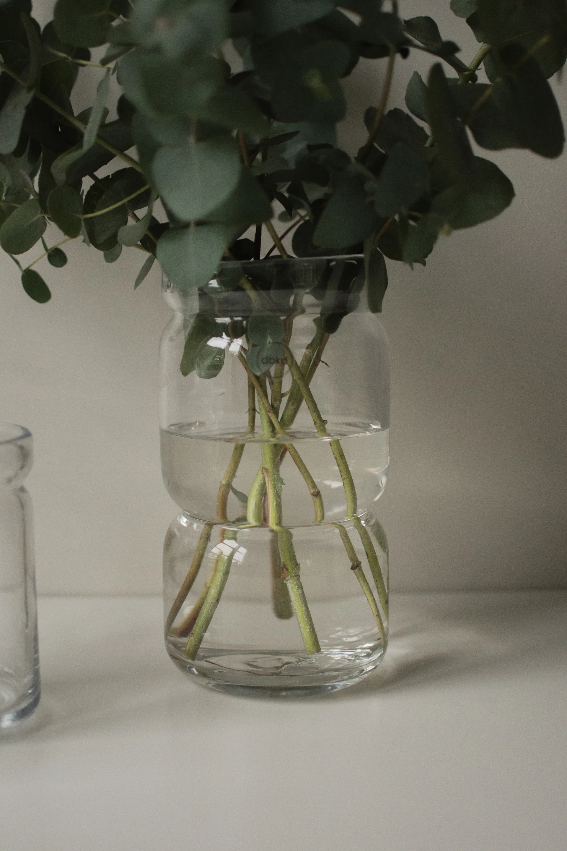 Neck vas, Clear, Ø12x22,5 cm DBKD