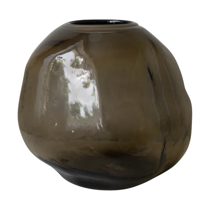 Pebble vas brun - Stor Ø28 cm - DBKD