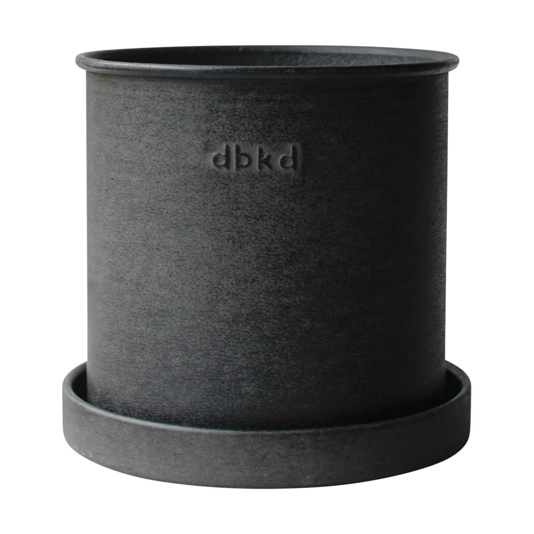 Plant pot kruka small 2-pack, Black DBKD