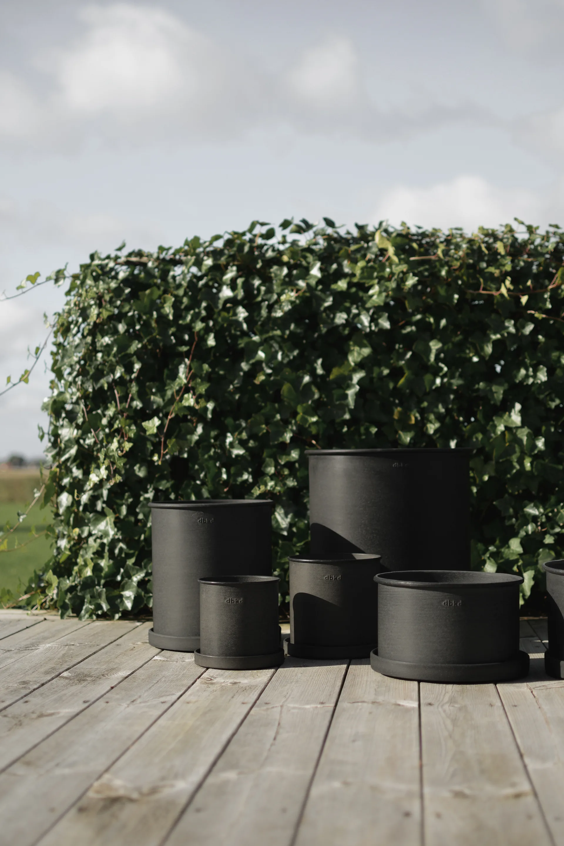 Plant pot kruka small 2-pack, Black DBKD