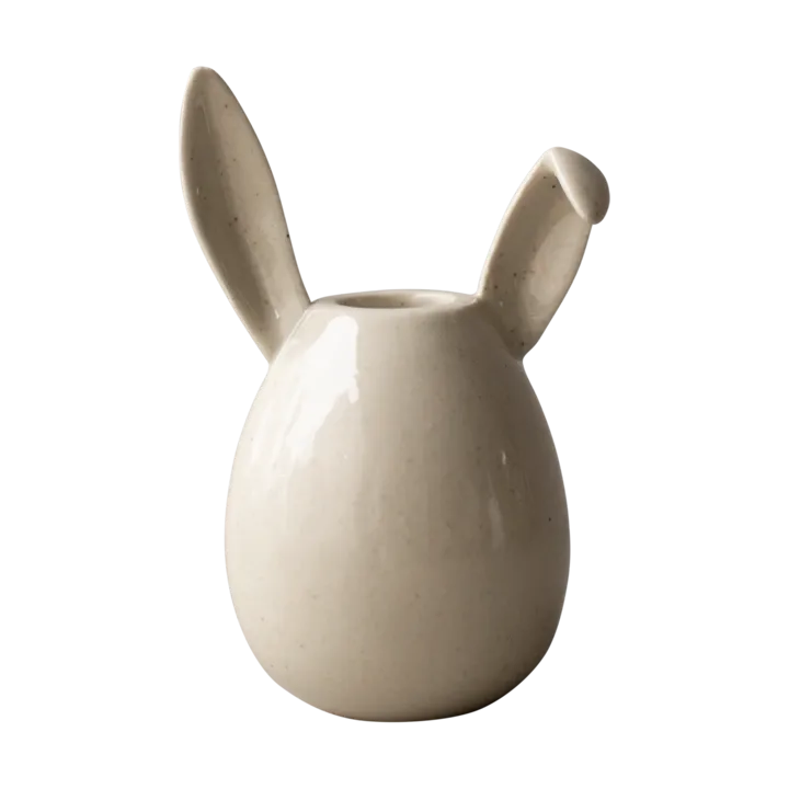 Rabbit ljusstake 13 cm - Vanilla - DBKD