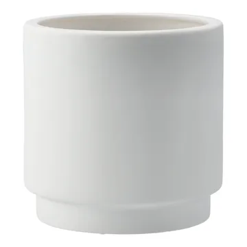 Solid kruka white - Mellan Ø16 cm - DBKD