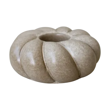 Twine ljuslykta Ø14 cm - Beige - DBKD